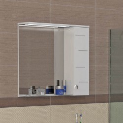 Горен огледален шкаф за баня Тексас
